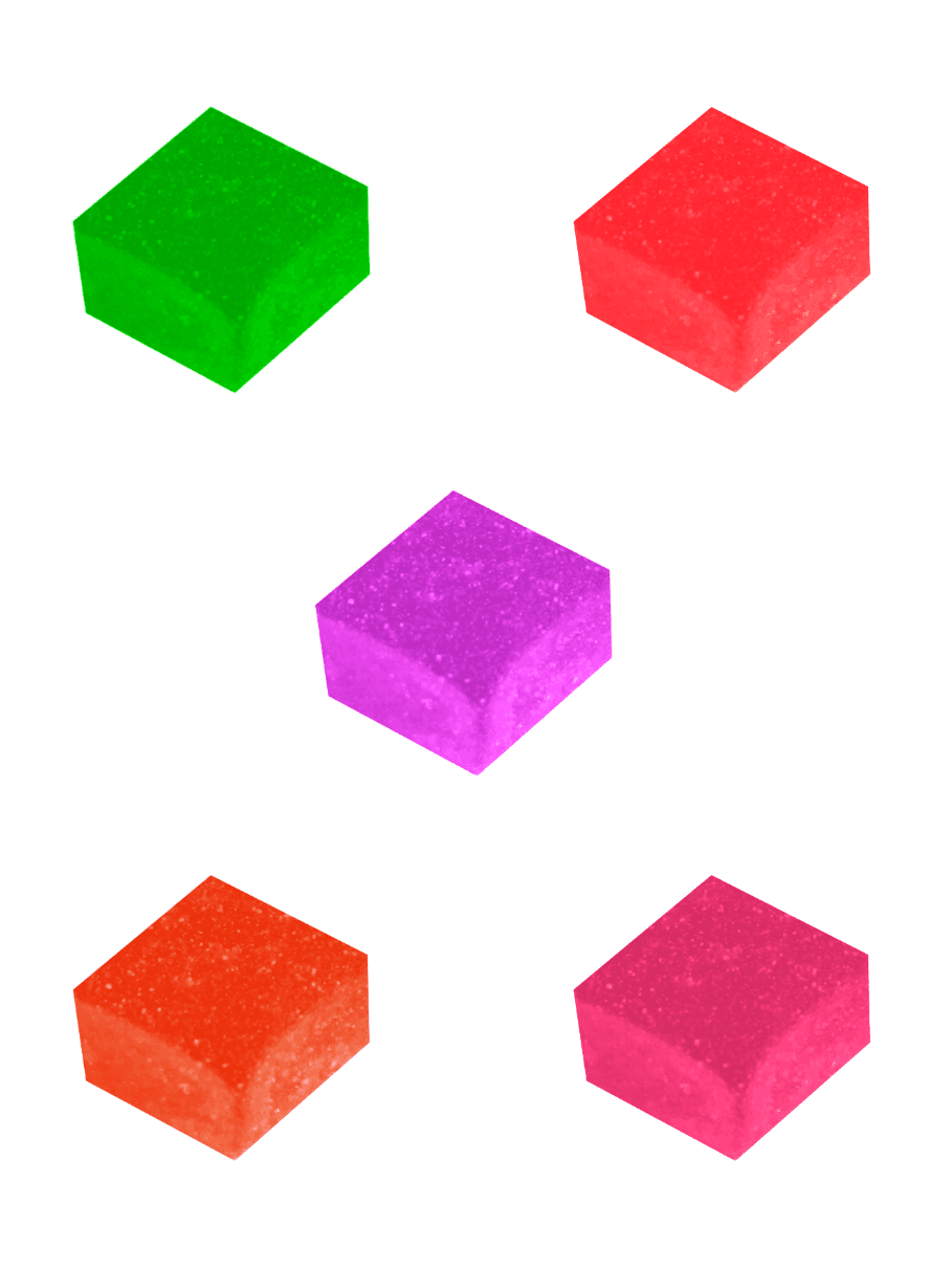 Sour Cubez 500mg