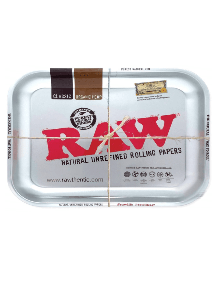 RAW Silver Rolling Tray