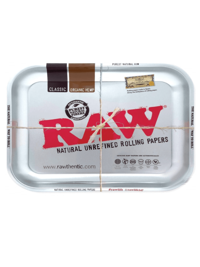 RAW Silver Rolling Tray